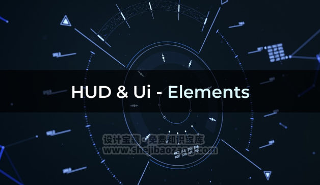 Blender信息科技感元素动画生成插件：HUD & Ui Elements v1.15-喵星资源网