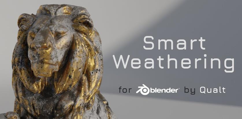 Blender模型做旧风化划痕污迹插件Smart Weathering V3.0.1-喵星资源网