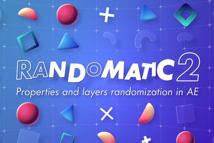 AE多图层控制属性随机动画脚本Aescripts Randomatic v2.10附使用教程-喵星资源网