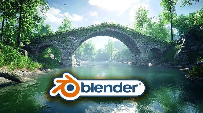 Blender几何节点程序化拱桥纹理贴图渲染制作教程 Blender Geometry Nodes For Beginners – Procedural Bridge Generator-喵星资源网