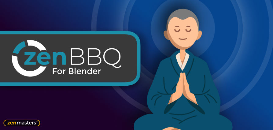 Blender模型倒角插件 Zen BBQ V1.0.3.2-喵星资源网