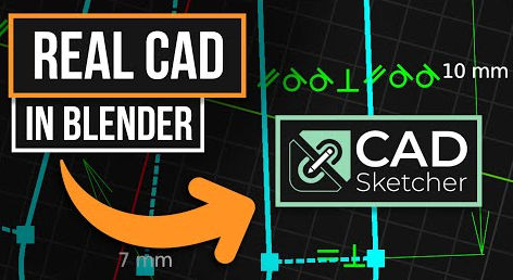 Blender CAD流程约束草图3D建模插件 CAD Sketcher v0.27.6-喵星资源网