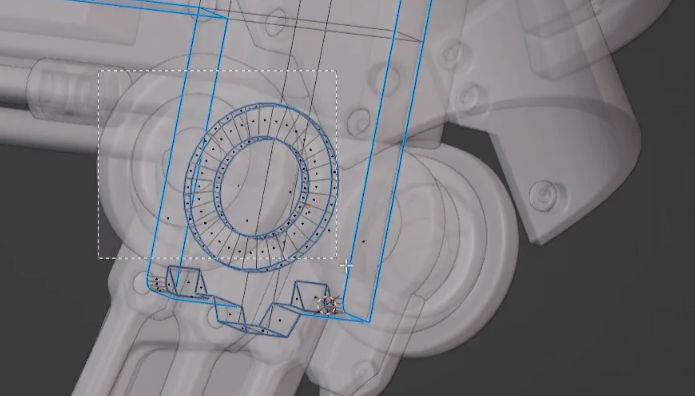 Blender三维模型透视选择插件 X-Ray Selection Tools V4.7-喵星资源网