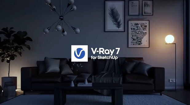 Sketchup Vray照片级渲染器解锁版 V-Ray 7.00.00 for SketchUp 2019-2024 Win-喵星资源网