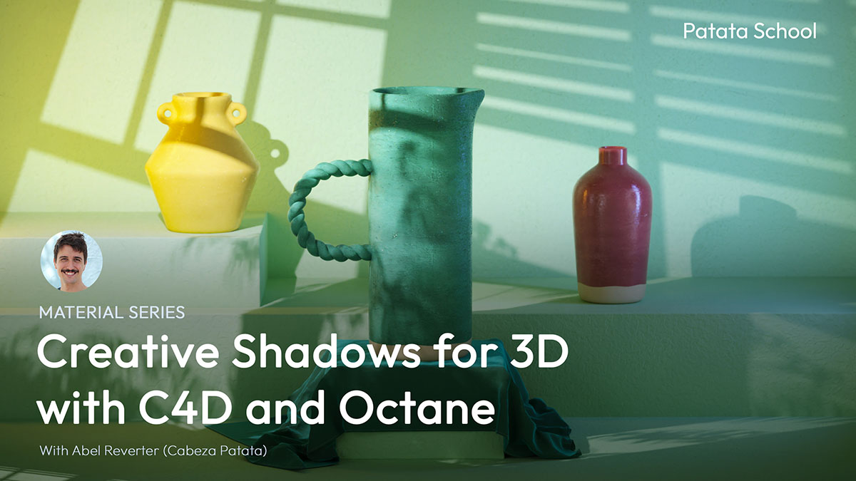 C4D教程 创意真实投影阴影制作 Creative Shadows in Cinema 4D & Octane-喵星资源网