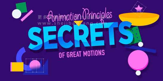 AE教程 学习MG运动图形动画制作原理 Animation Principles In Motion Design Secrets of Great Motion Graphics-喵星资源网