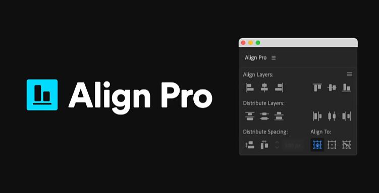 AE脚本 智能快速图层对齐工具 Align Pro v1.0.2+使用教程-喵星资源网