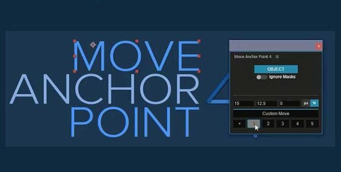 AE脚本 锚点中心点移动对齐 Move Anchor Point 4.1.1+使用教程-喵星资源网