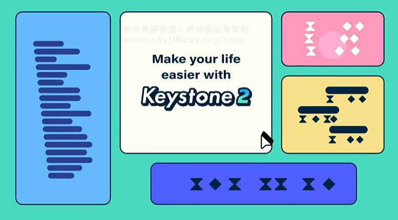 AE脚本Keystone v2.0.2 MG动画一键操控关键帧复制粘贴对齐镜像拉伸调节颜色 附使用教程-喵星资源网