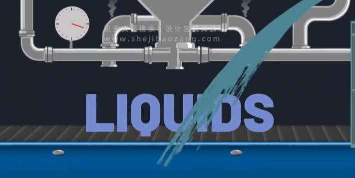 AE脚本Liquids v1.0.0 模拟真实流体液体填充MG动画脚本附使用教程-喵星资源网