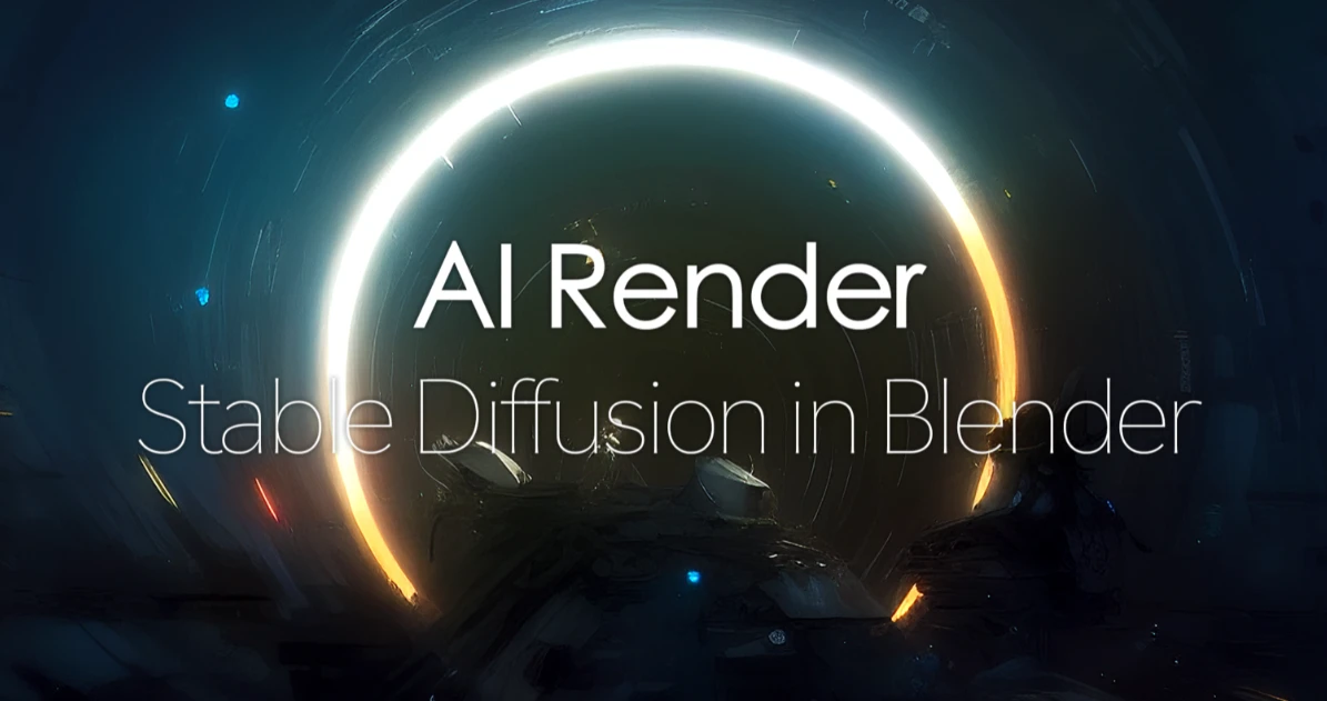 Blender插件-Ai人工智能自动渲染 Ai Render – Stable Diffusion In Blender V0.6.6-喵星资源网