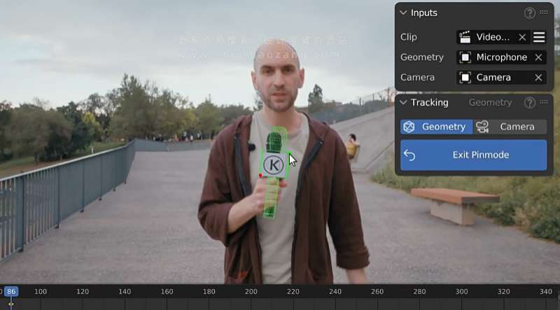 Blender插件 三维对象运动跟踪 KeenTools FaceBuilder+GeoTracker V2024.1-喵星资源网