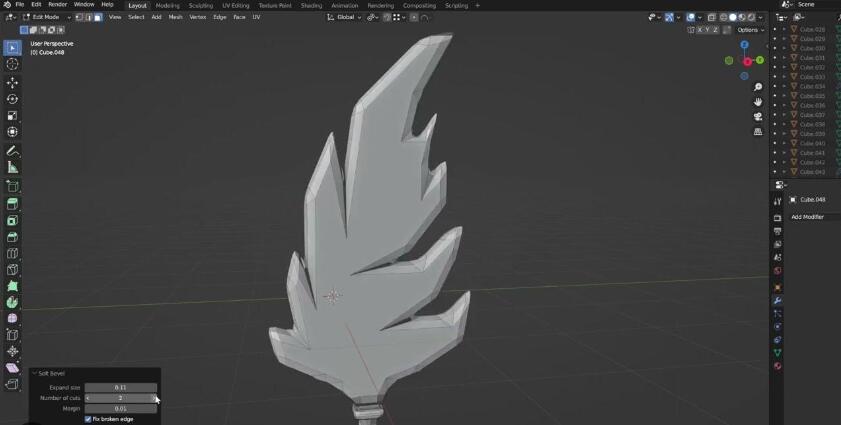 Blender插件 三维硬边倒角 Hard Bevel v2.1.3-喵星资源网