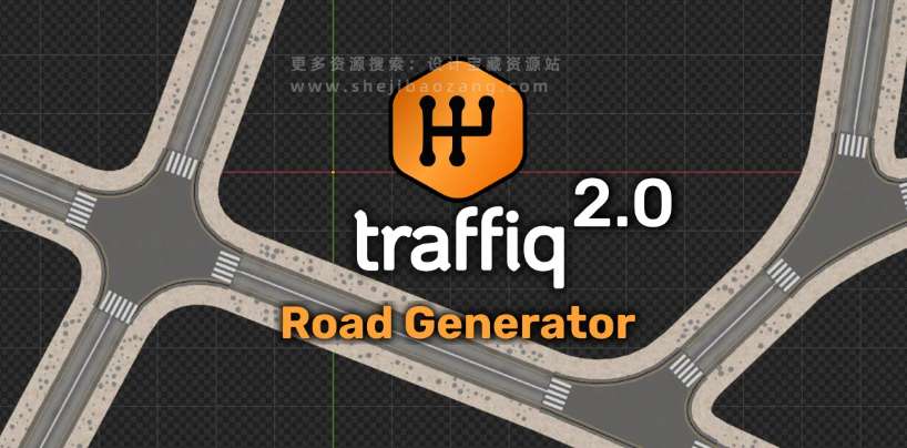 Blender插件 交通工具汽车三维模型绑定预设Car – Traffiq Library – Rigged Cars V2.0.0-喵星资源网