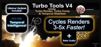 Blender插件 加快渲染速度 Turbo Tools V4.0.5-喵星资源网