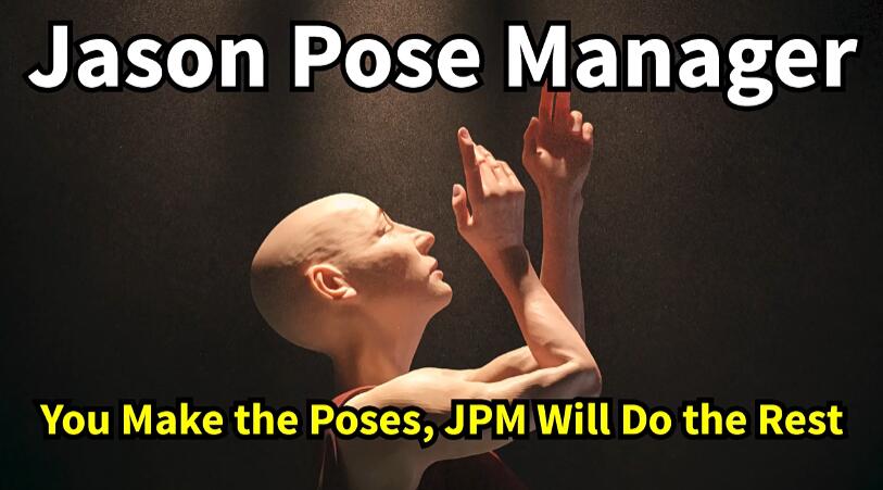 Blender插件 动作预设管理器 Jason Pose Manager Basic v1.03-喵星资源网