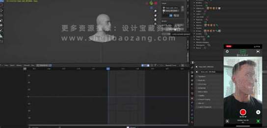 Blender插件 实时面部捕捉工具 LiveLinkFace V0.0.5-喵星资源网