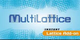 Blender插件 快速设置晶格变形 Multilattice V1.2.0 – Quick Setup Lattice Deformation-喵星资源网