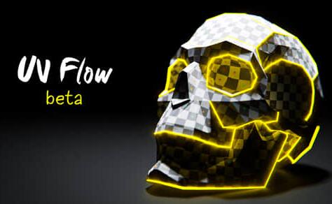 Blender插件 智能快捷贴图展UV工具 UV Flow v0.9.2-喵星资源网