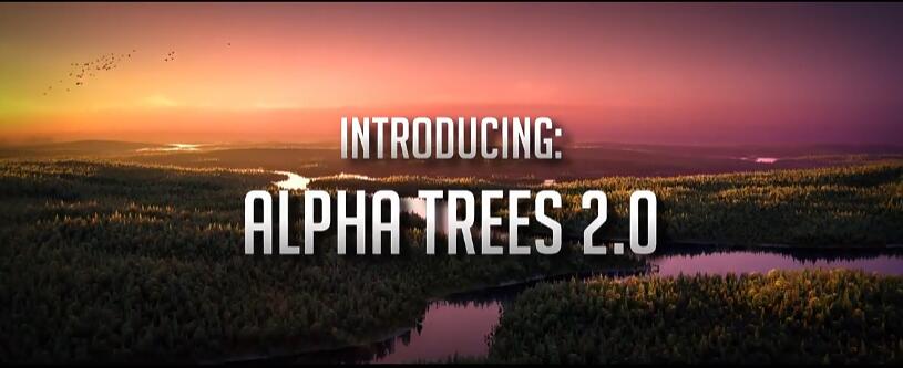 Blender插件 树木丛林植物快速渲染生成工具 Alpha Trees Pro 2.3.3-喵星资源网