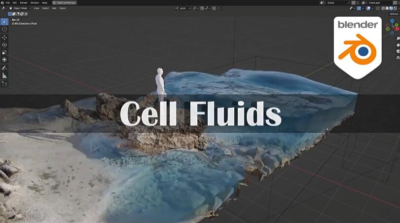 Blender插件 水流特效动画模拟 Cell Fluids V1.0.1-喵星资源网