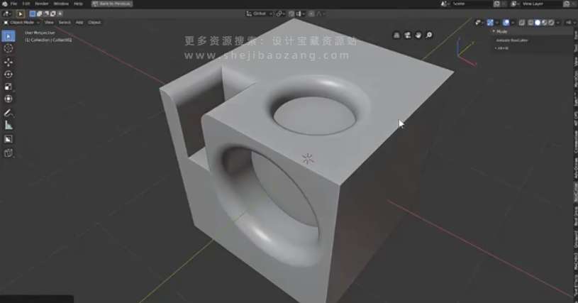 Blender插件 硬表面三维建模工具 BoxCutter 7.20.3.1+HardOps 0.9.88.3-喵星资源网