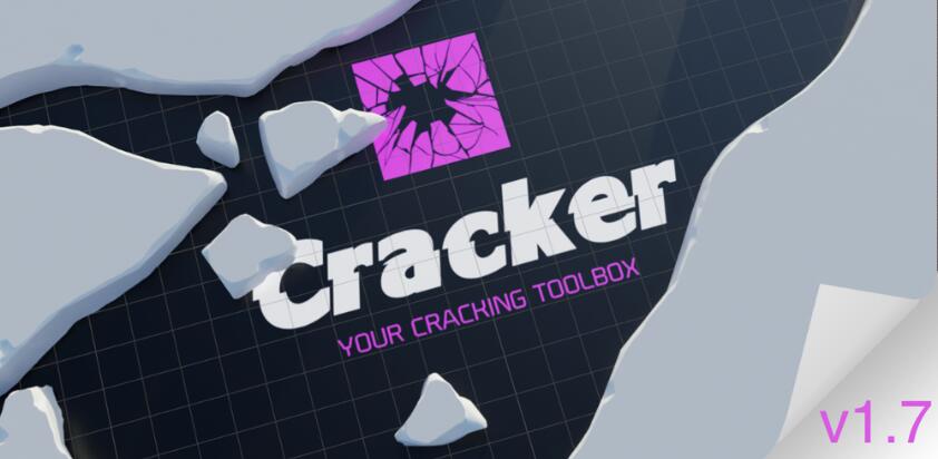 Blender插件 自定义破碎裂纹 Cracker V1.7.1-喵星资源网