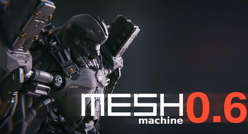 Blender插件 高级网格建模精细硬曲面创作工具MESHmachine V0.13.0-喵星资源网