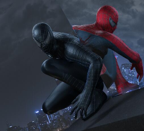 Blender模型 蜘蛛侠3D角色模型Spider man 3. 3d model-喵星资源网