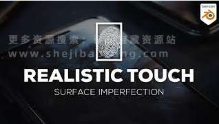 Blender资产 逼真表面瑕疵贴图Realistic Touch – Surface Imperfection-喵星资源网