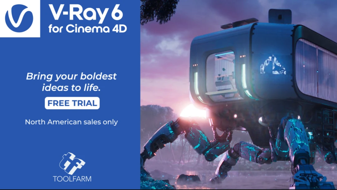 C4D Vray高级渲染器插件 V-Ray 6.10.01 for Cinema 4D 2024 Win-喵星资源网