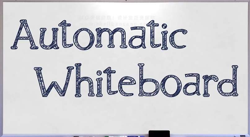 自动手写动画AE脚本-Automatic Whiteboard v1.2-喵星资源网